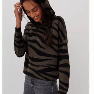 Like new Anthropology soft hooded pullover.